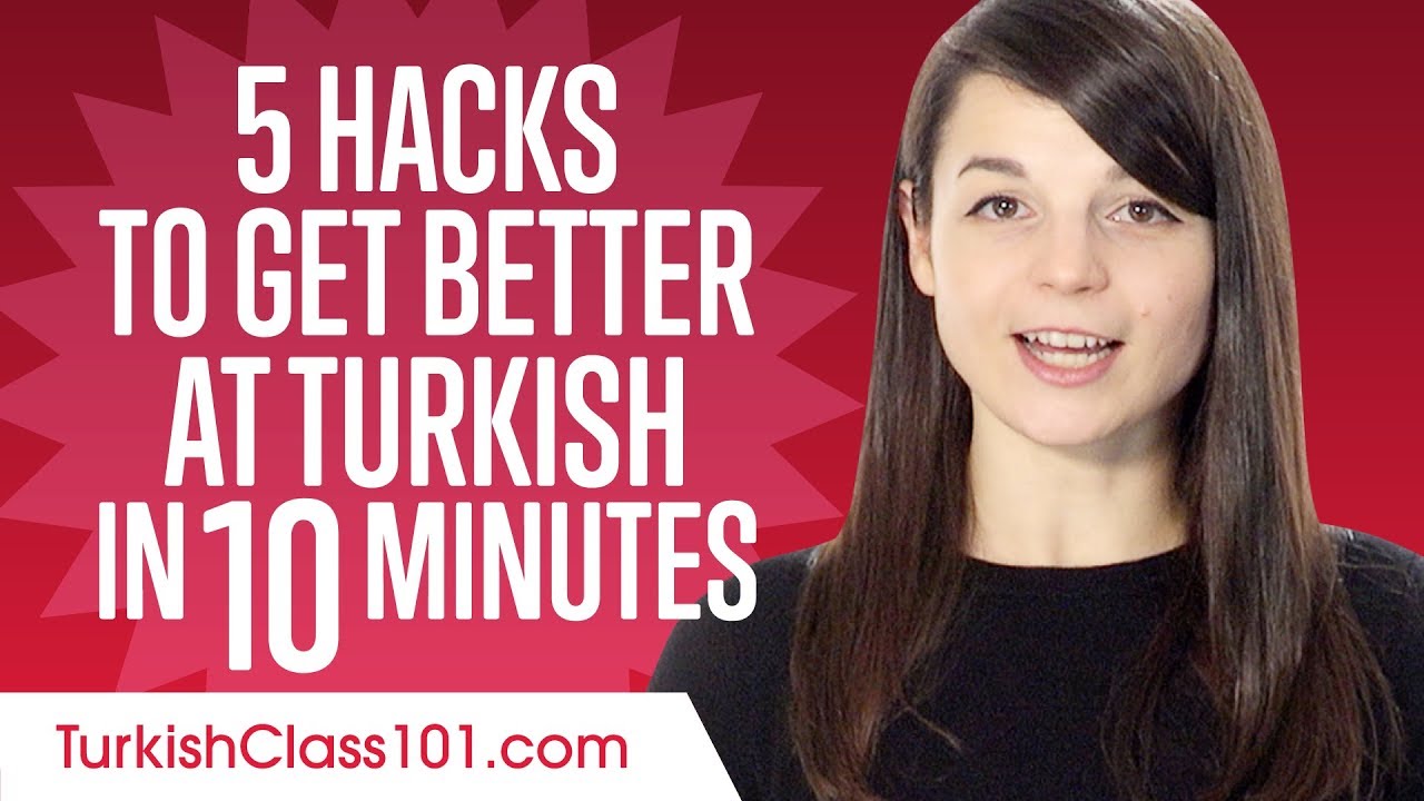 ⁣5 Learning Hacks to Get Better at Turkish