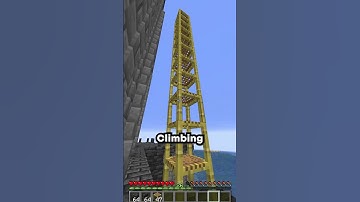 Scaffolding Master in Minecraft!! #minecraft #gaming #shorts #youtubeshorts #viralvideo #foryou #fyp