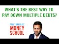 What's the best sequence to pay down multiple sources of debt?