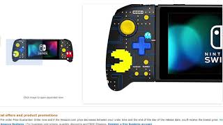 Hori's Pac-Man Nintendo Switch Split Pad Pro coming out November 2020