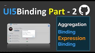 #Aggregationbinding#expressionbinding#sapuibinding #sapui5#sapfiori #sapui5binding