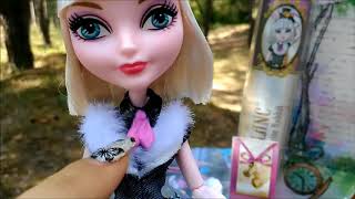 Обзор куклы Ever After High Bunny Blanc - Банни Бланк серия Базовая - CDH57 Review