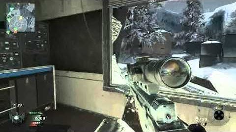 black ops quickscope no scope on array L96