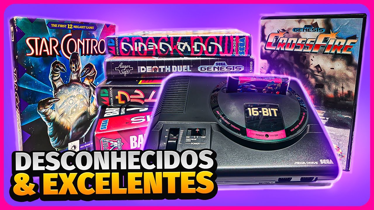 Os Melhores Jogos Multiplayer do Mega Drive