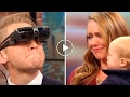 Blind man sees wife for the first time