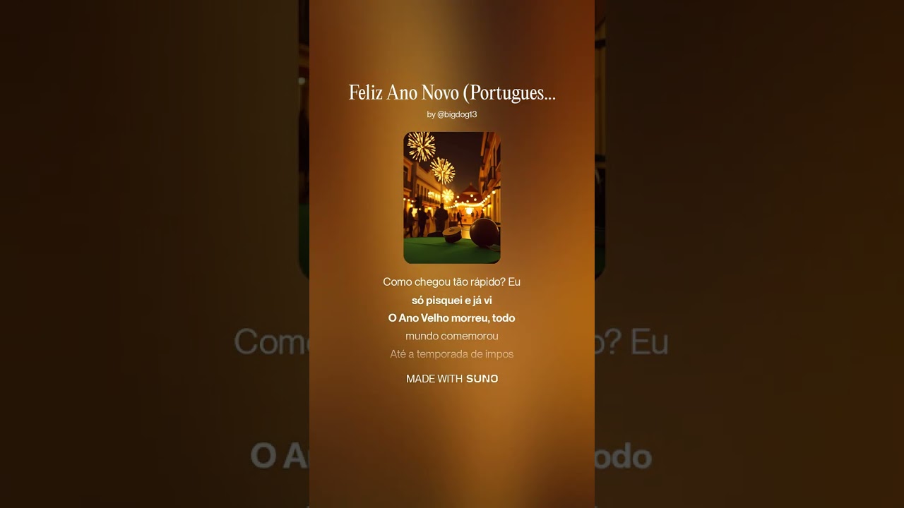 Feliz Ano Novo (Portuguese Pagode Male) Happy New Year | Verman Bedessee and BDC A.I.M. Band