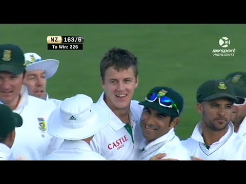 Morne Morkel 6/23 vs New Zealand 3rd Test 2012 at Wellington | Serious Fast bowling 🔥