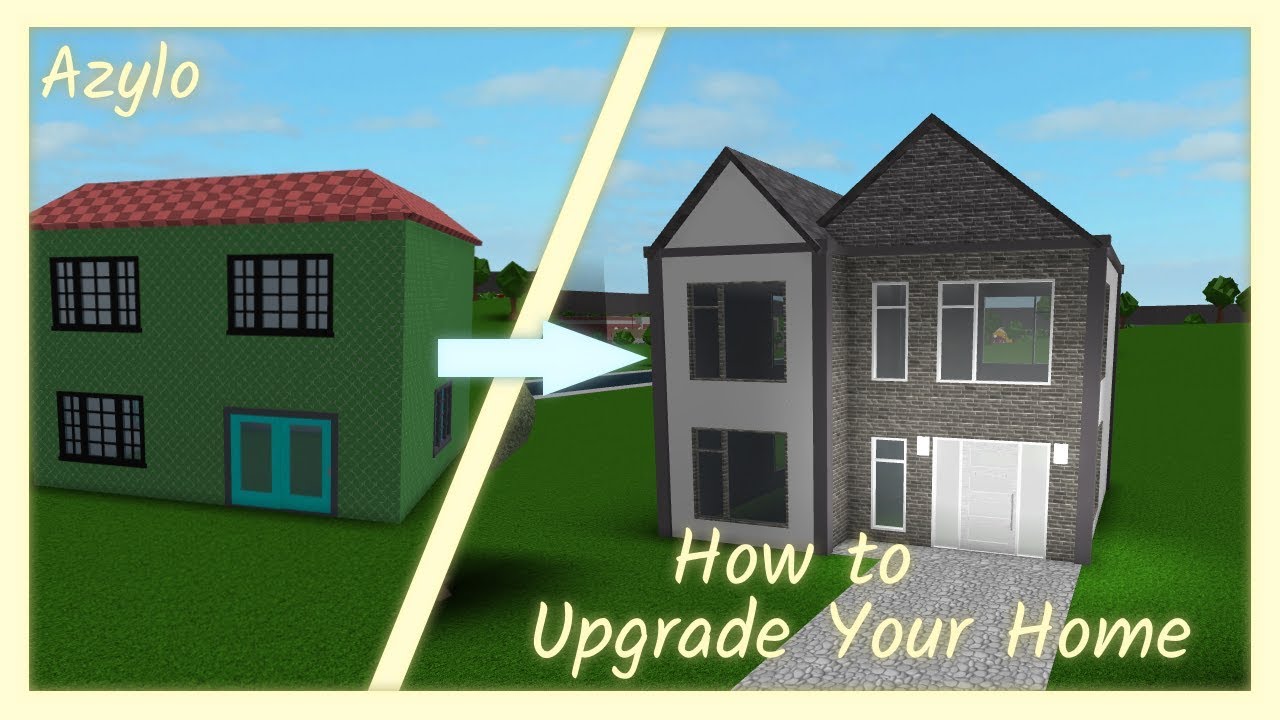 Roblox Bloxburg How To Upgrade Your House Youtube - roblox bloxburg how to sell your house