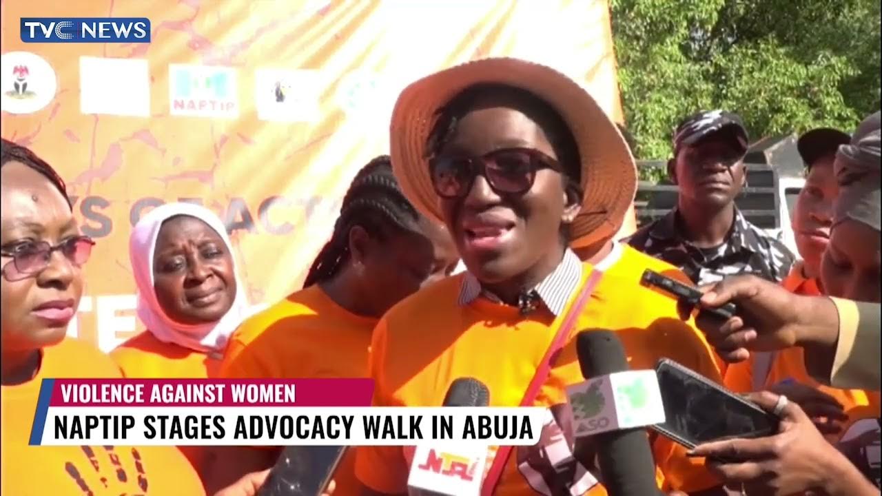 NAPTIP Stages Advocacy Walk In Abuja To Prevent Violence Against Women