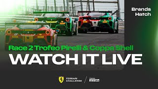 Ferrari Challenge UK - Brands Hatch, Race 2 - Trofeo Pirelli & Coppa Shell