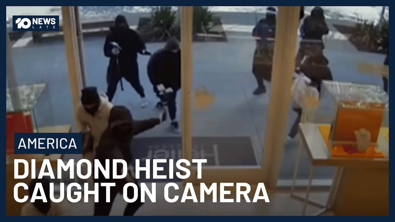 Criminal Group Steal Millions Of Dollars Of Jewellery In California Robbery | 10 News