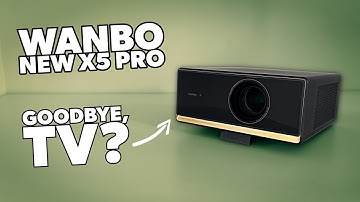 I BOUGHT a Projector and THREW AWAY my TV. Wanbo X5 Pro | Online 4K, HDR, 1100 ANSI
