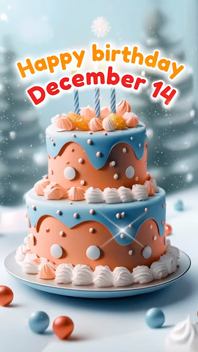 14 December Best Happy Birthday Song |Happy Birthday WhatsApp Status #shorts  #celebrationavenue