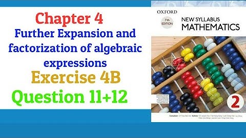 Chapter 4 | Exercise 4B | Question 11,12 | NSM 2 | 7th edition