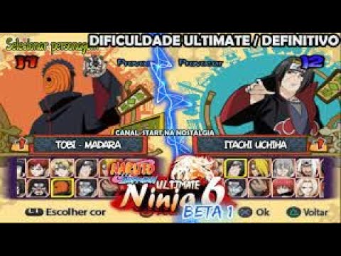 Naruto KM2 Vs Sakura Byakugou - AKATSUKI MOD - PS2 - Naruto Ultimate Ninja 5  