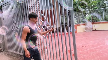 Cổng lùa bi treo liên hệ Zalo : 0963848881 mr :Long tư vấn - thi công