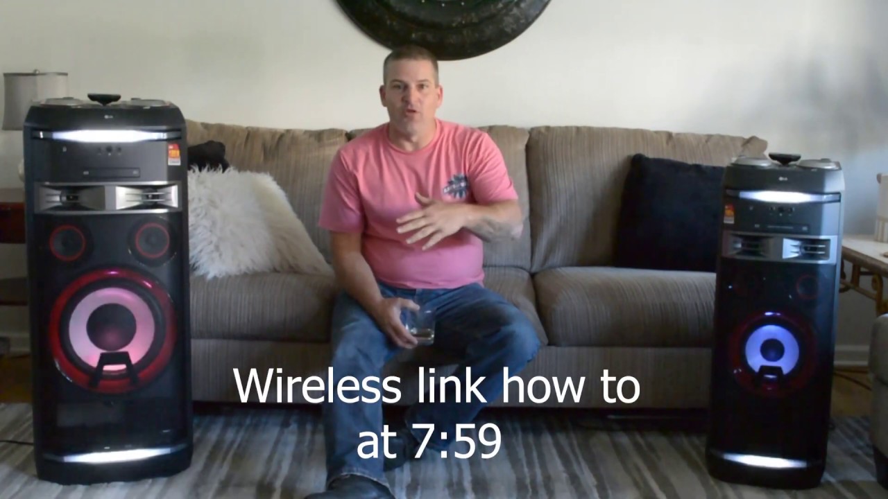 lg wireless party link