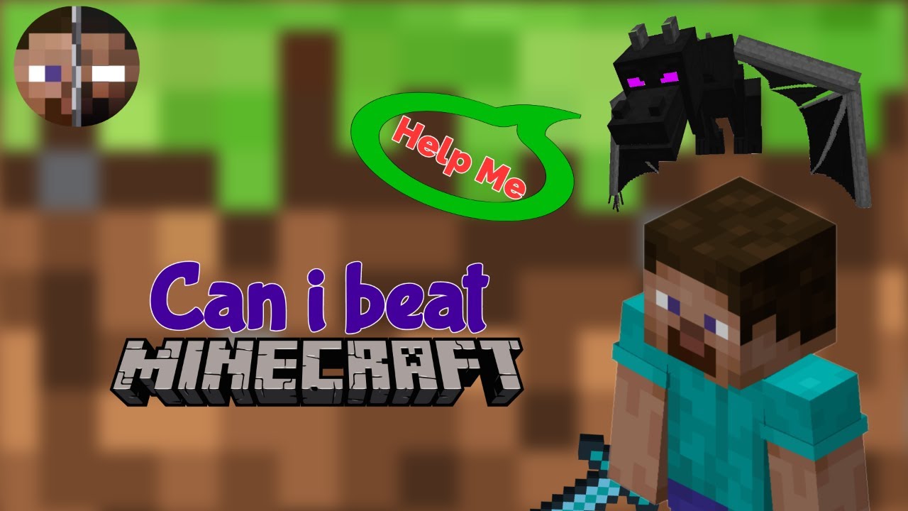 Can I beat Minecraft in under 1 hour?? - YouTube