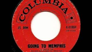 Video thumbnail of "Going To Memphis by Johnny Cash on MONO 1960 Columbia 45."