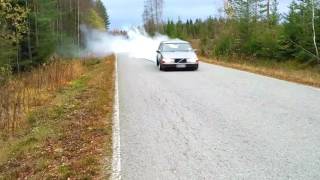 Volvo 960 &quot;T6&quot; burnout