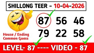 Shillong Teer 10/04/2026 _ Shillong Teer Common Number _ Shillong Teer Target 🎯