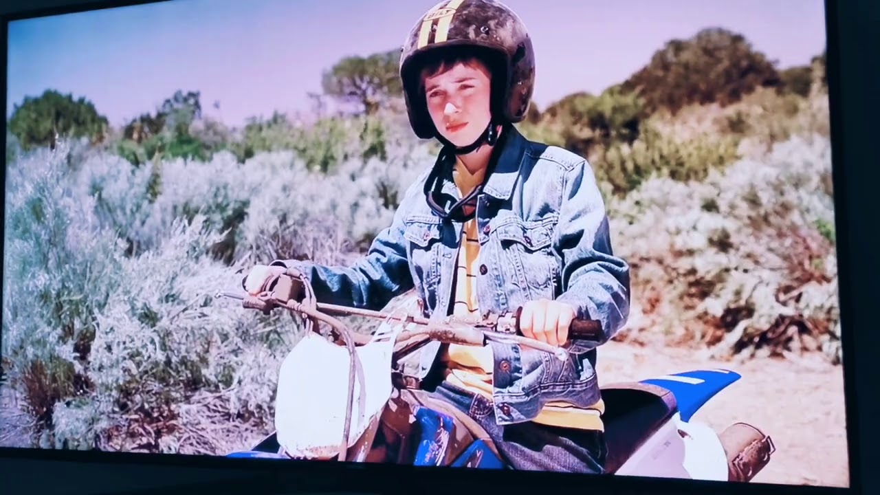 Kid on bike killed over a train robbery