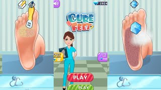 Cure Feet Game | Game chăm sóc chân screenshot 1