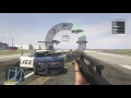 Grand Theft Auto V all guns in first person