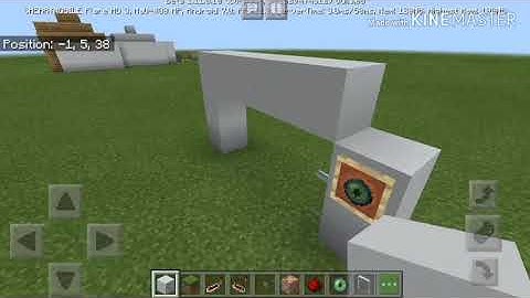 How to  make working eye scanner with just 5 command block in minecraft