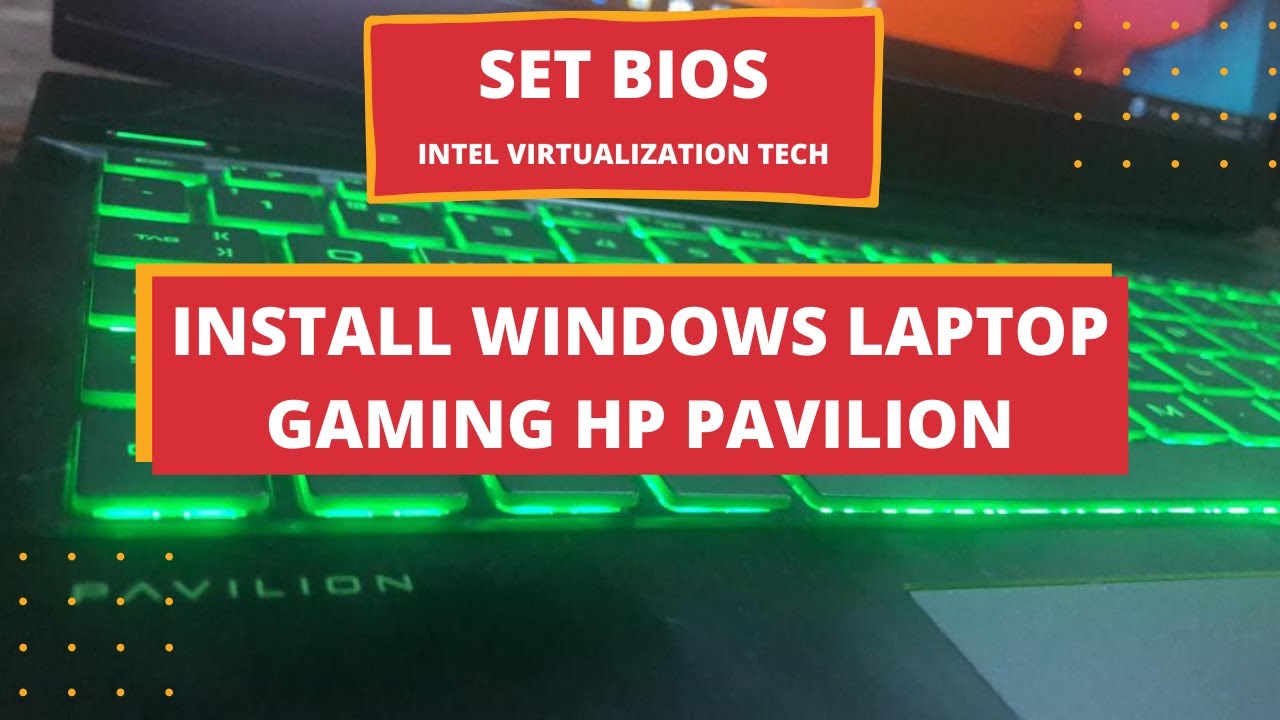 DIY How To Enter Bios Hp Pavilion Gaming 