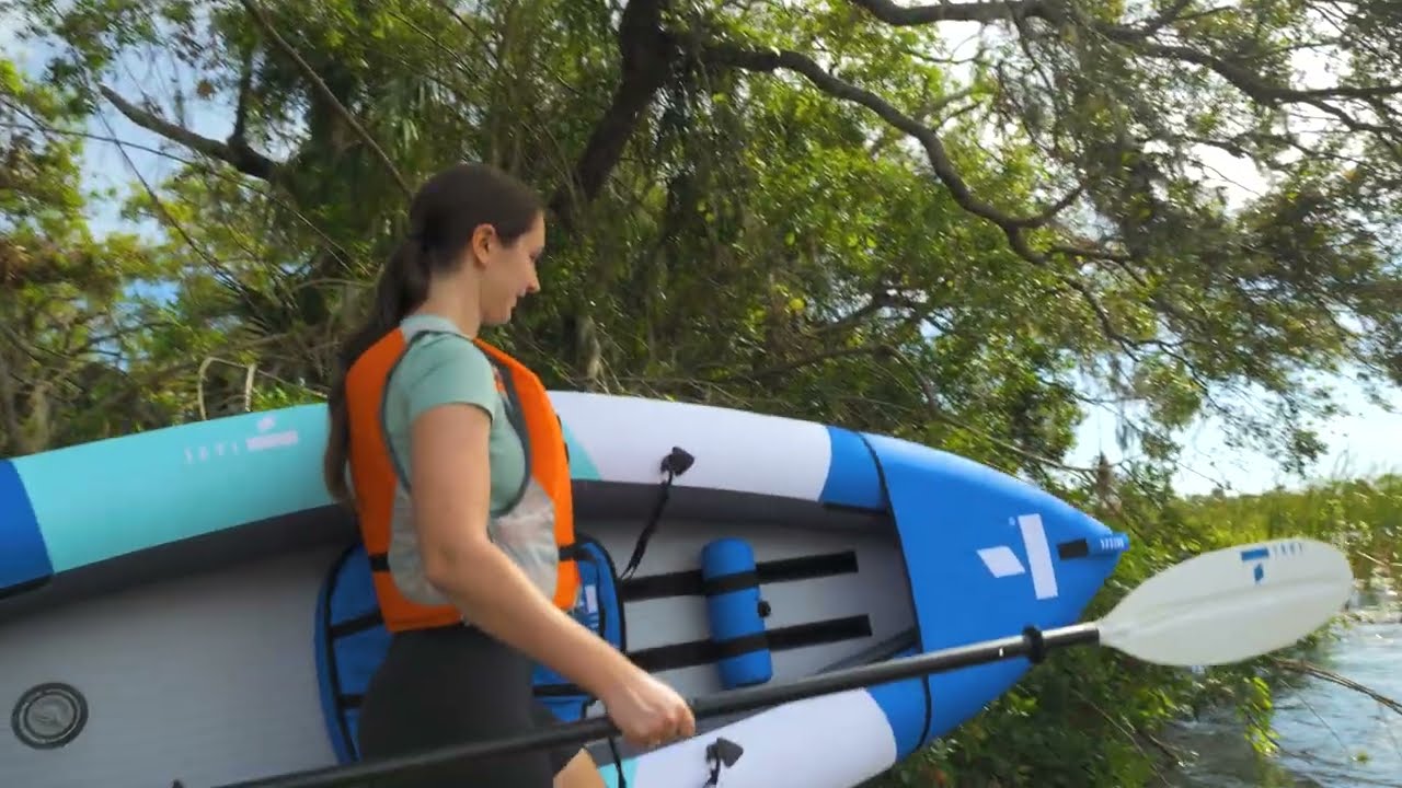 Preview of TAHE Breeze LP+ 2 Inflatable Kayak with Paddles Video
