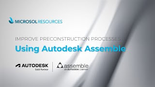 Famous Improve Preconstruction Processes Using Autodesk Assemble Net Worth