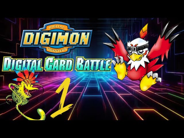 Digimon Digital Card battle | Playing with Hawkmon Deck