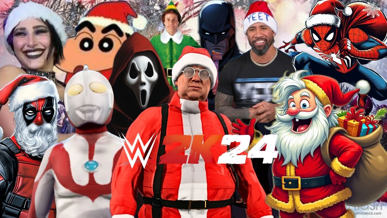 Can Santa Claus Win Christmas Royal Rumble Match - WWE 2K24