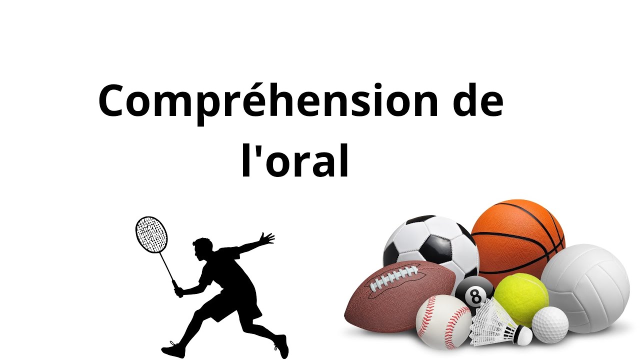 1am |séquence 03|compréhension de l'oral|le sport