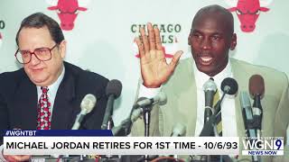 30 years since Michael Jordan’s stunning first retirement