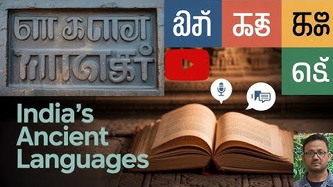 Exploring India’s Ancient Languages: A Journey Through Linguistic Diversity.