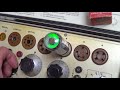 Magic Eye Tube 6AB5 tested on TV-3B/U Navy tube tester