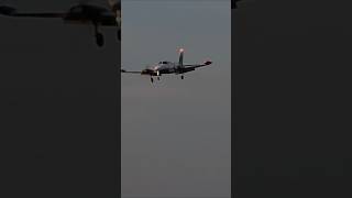 Cessna 340A Landing At Iowa City Kiow Municipal Airport Kfar-Kiow
