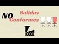 Salidas No Conformes