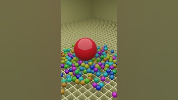 Into The Boxes😱💣 | Sphere Smash           #endlessloop #fypviral #blender #funny #loopvideos #gaming