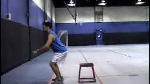 Box Jump (Down) with Stabilization