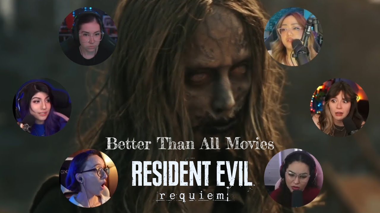 Resident Evil 9 - Requiem: Официальный трейлер короткометражного игрового фильма | Подборка реакций