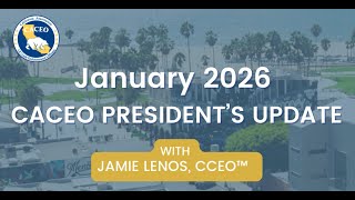 Celebrity January 2026 CACEO President's Message from Jamie Lenos Wealth