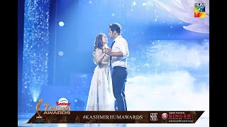 Hum Award 2K19 Hania Amir and azaan Sami khan Son Of Adnan Sami Khan