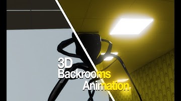 How to make 3D Backrooms Animation in Blender