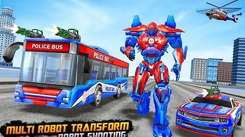 Ufo Car Robot Transform - Android Gameplay