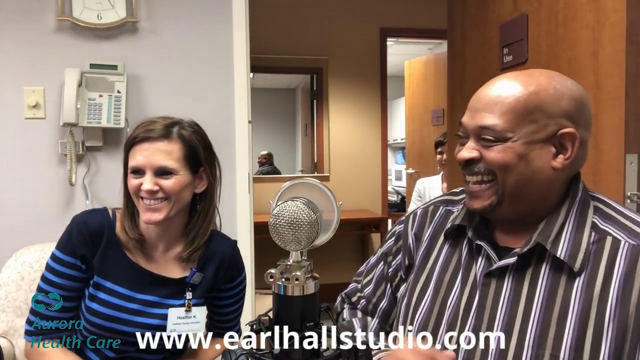 Earl Hall Studio Helps Aurora Health Care Set Up A Podcast