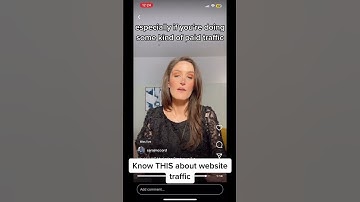 Know THIS about website traffic and conversion rate 🤯 #marketing