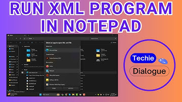 How to Run XML Program in Notepad - Simple Steps [2025]